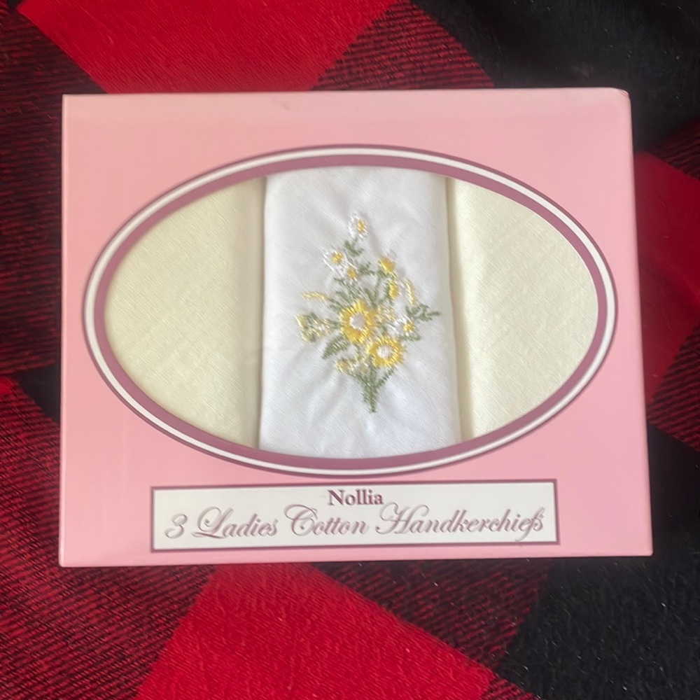 Nollia Handkerchiefs ~ Set of 3